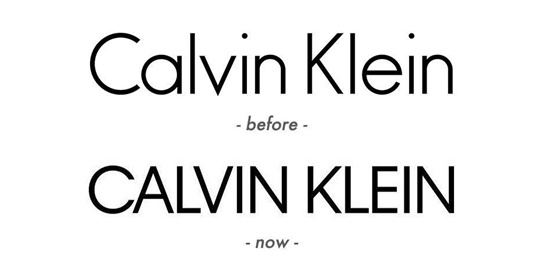 Calvin Klein启用全新Logo