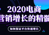 2020电商营销增长的精髓是什么