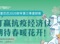 阿里巴巴准时发布2020财年第三季度财报：收入增长38%，正全力投入抗疫和经济两场仗