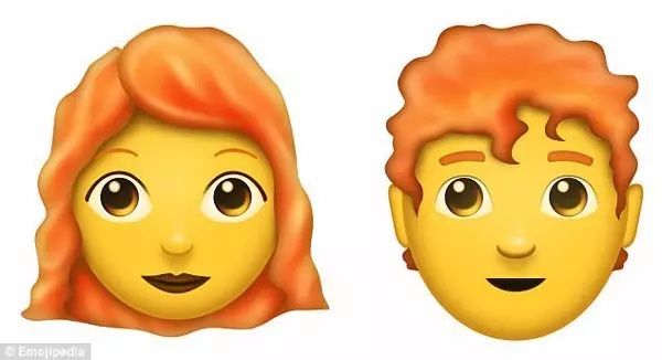 Emoji又出新表情了!光头和红发人士也将拥有专属表情