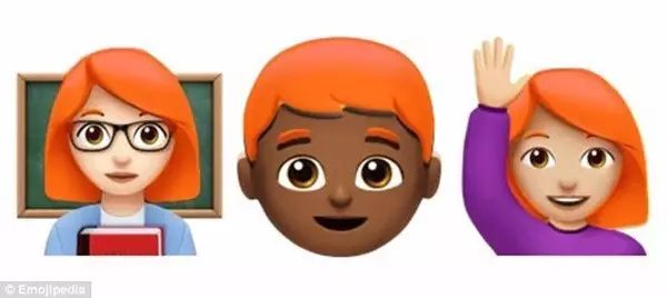Emoji又出新表情了!光头和红发人士也将拥有专属表情